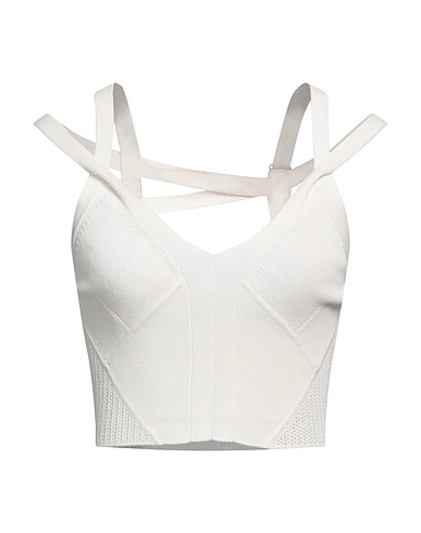 BCBGMAXAZRIA Top Off white 80% Viscosa, 20% Nylon