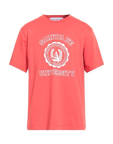 DEPARTMENT 5 T-shirt Coral 100% Cotton
