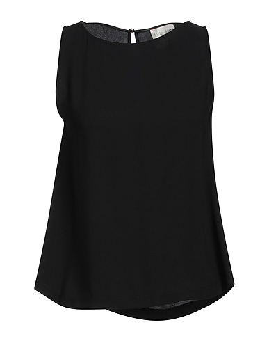 FORTE_FORTE Top Nero 100% Viscosa