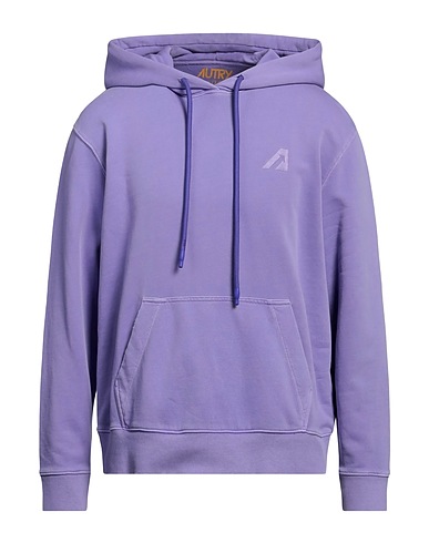 AUTRY Hooded track jacket  Purple 100% Cotton