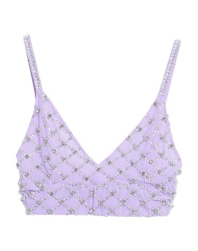 P.A.R.O.S.H. Top Mauve 90% Polyamide, 10% Elastane