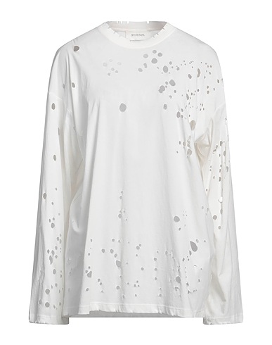 SPORTMAX T-shirt Ivory 100% Cotton