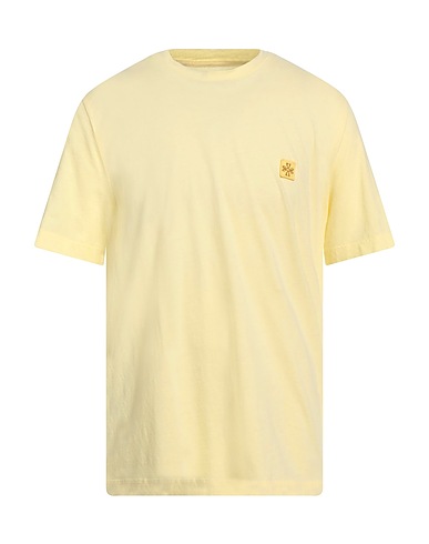 JACOB COHЁN Basic T-Shirt Yellow 100% Cotton