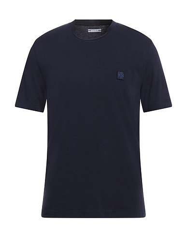JACOB COHЁN Basic T-shirt Midnight blue 100% Cotton