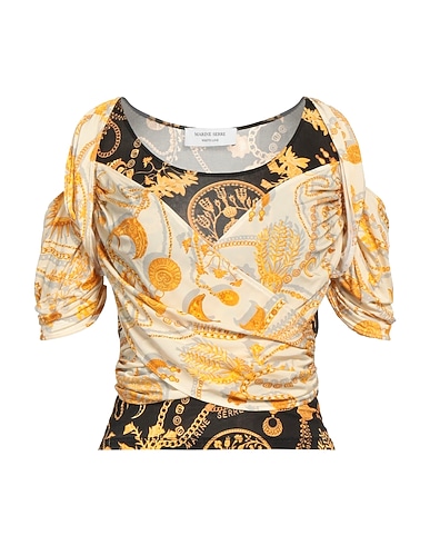 MARINE SERRE Top 93% Viskose, 7% Elastan