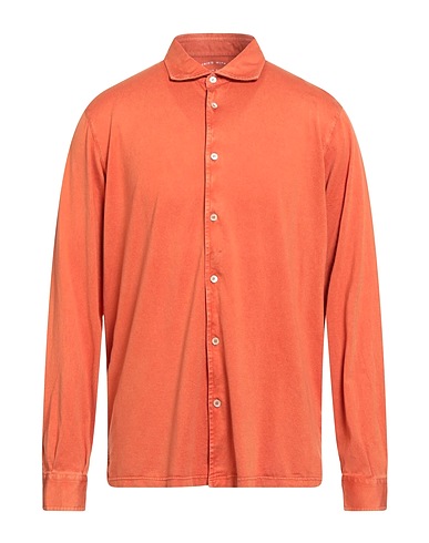 FEDELI Μονόχρωμο πουκάμισο Μανταρινί 100% Οργανικό βαμβάκι