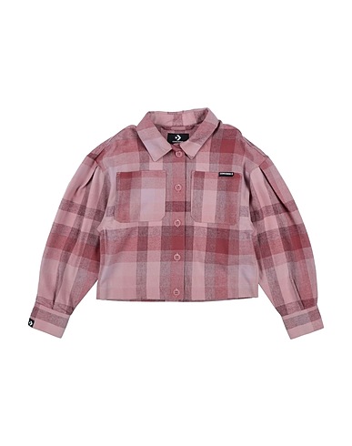 CONVERSE Patterned shirts & blouses RELAXED BOXY SHACKET
 Antique rose 60% Cotton, 40% Polyester