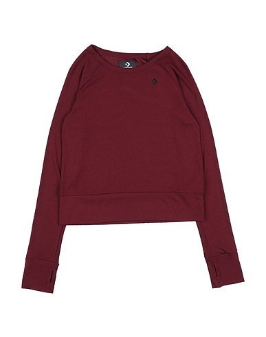 CONVERSE T-shirt LONG SLEEVE CARDIGAN KNIT TOP
90% Polyester, 10% Elastane