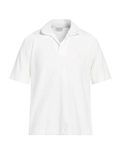 BALLANTYNE Polo Bianco 80% Cotone, 20% Poliammide