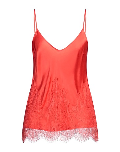 LIU •JO Camisole Red 100% Viscose, Polyamide