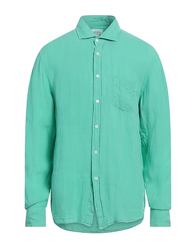 HARTFORD Linen shirt Light green 100% Linen