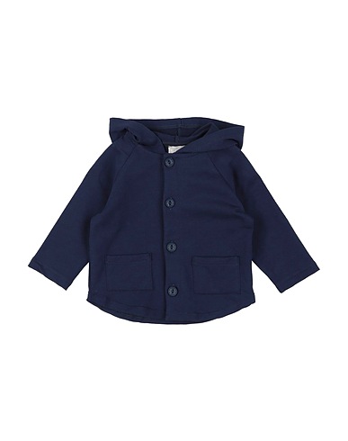 LALALÙ Hooded sweatshirt Navy 92% Cotton, 8% Elastane
