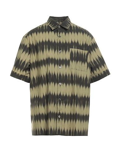 A.P.C. Patterned shirt Military green 100% Cotton