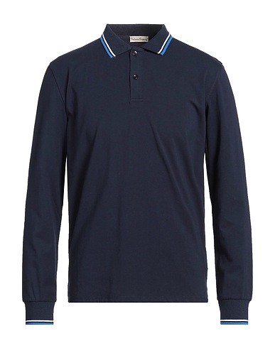 CASHMERE COMPANY Poloshirt Marineblau 100% Baumwolle
