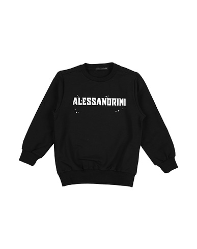 DANIELE ALESSANDRINI Felpa Nero 95% Cotone, 5% Elastan