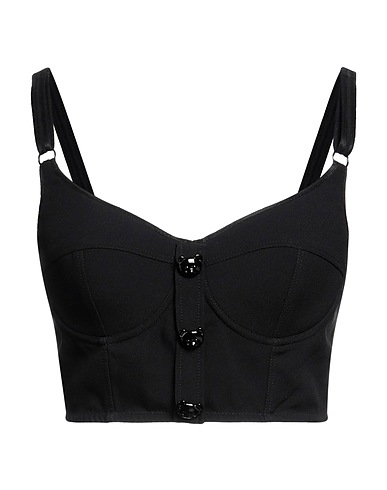 MOSCHINO Top COUTURE Schwarz 70% Acetat, 30% Viskose