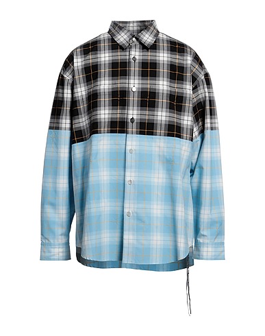 MASTERMIND JAPAN Checked shirt Black 100% Cotton