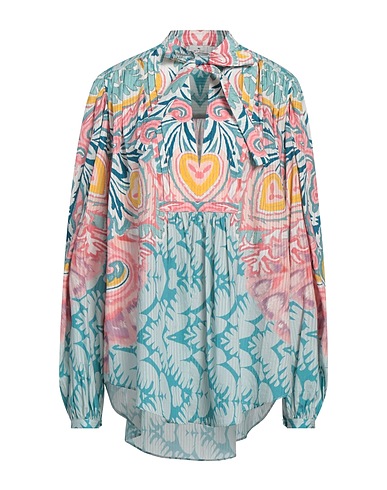 ETRO Top White 82% Cotton, 18% Silk
