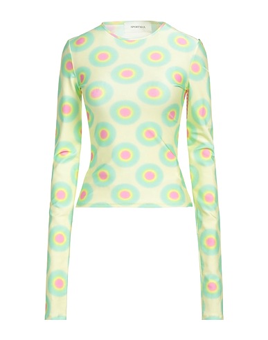SPORTMAX T-shirt Light green 80% Polyamide, 20% Elastane
