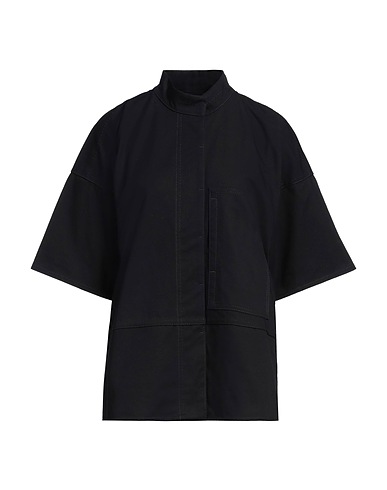 JIL SANDER+ Solid colour shirts & blouses Midnight blue 100% Cotton