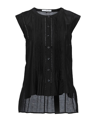 HIGH Chemises et chemisiers de couleur unie USE 70% Coton, 30% Soie