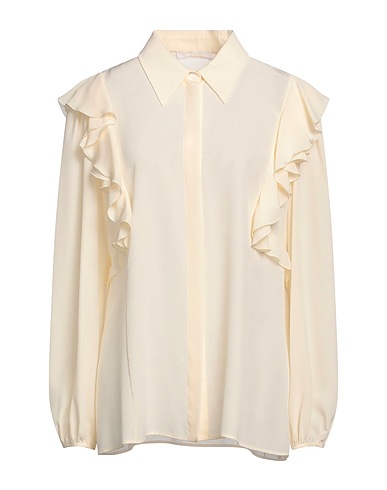 CHLOÉ Camicie e bluse in seta Panna 100% Seta
