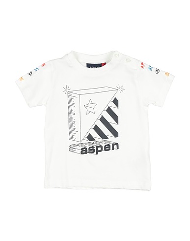 ASPEN POLO CLUB T-shirt Bianco 95% Cotone, 5% Elastan