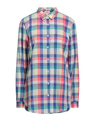 ARMOR-LUX Camicia a quadri Blu 100% Cotone