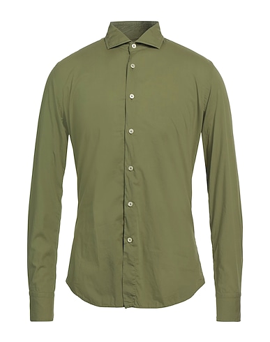 XACUS Solid colour shirt 100% Cotton