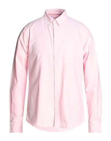 SUN 68 Camicia tinta unita Rosa chiaro 60% Cotone, 20% Viscosa, 20% Poliestere