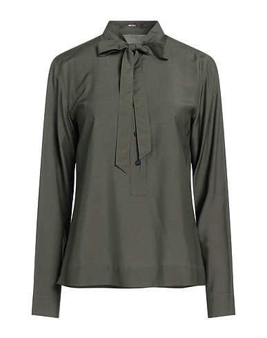 WINDSOR. Top Military green 85% Viscose, 15% Silk