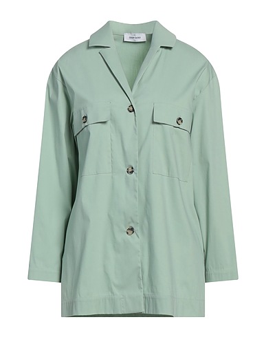 GRAN SASSO Solid colour shirts & blouses Sage green 78% Cotton, 18% Polyamide, 4% Elastane