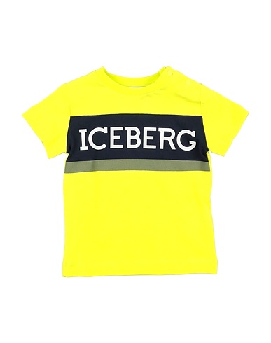 ICEBERG T-Shirt Limettengrün 100% Baumwolle