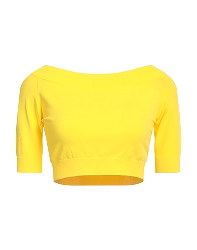 ROBERTO COLLINA Pullover Giallo 83% Viscosa, 17% Poliestere