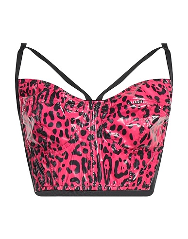 DOLCE&GABBANA Top Fuchsia 56% Polyamide, 38% Polyurethane, 6% Elastane