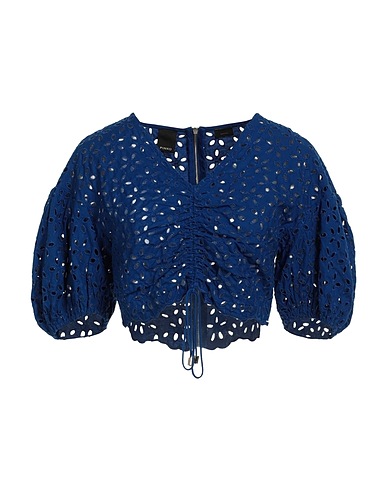 PINKO トップス ブルー コットン 100%