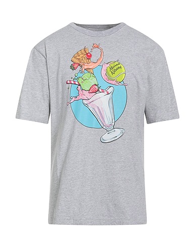 MAISON KITSUNÉ T-Shirt Grau 100% Baumwolle