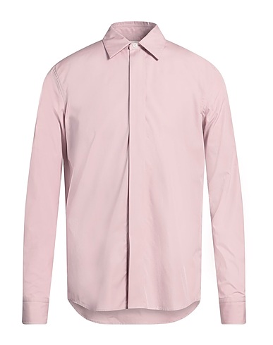 MCQUEEN Solid color shirt Antique rose 100% Cotton