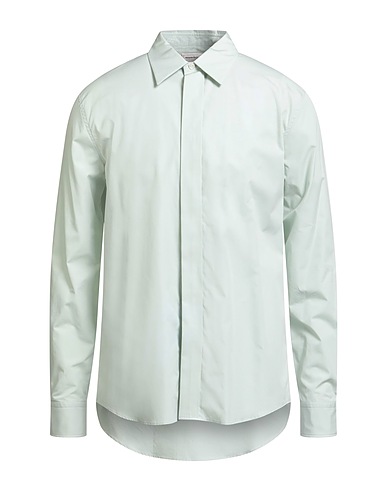 MCQUEEN Chemise de couleur unie 100% Coton