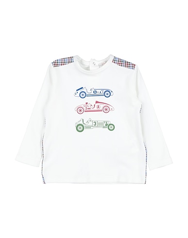 LE BEBÉ T-Shirt Weiß 92% Baumwolle, 8% Elastan