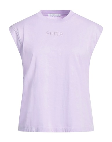 MVP WARDROBE T-shirt Lilla 100% Cotone
