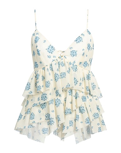 ANIYE BY 탑 아이보리 100% 폴리에스테르