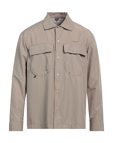 GRAMICCI Camicia tinta unita Khaki 100% Poliestere