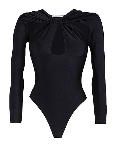 COPERNI TOPWEAR Black 80% Polyamide, 20% Elastane