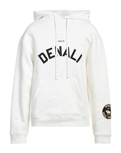 OAMC Hooded track jacket  White 100% Cotton, Elastane