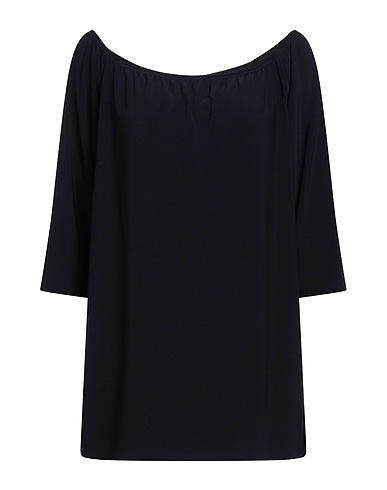 NORMA KAMALI T-shirt Midnight blue 95% Polyester, 5% Elastane