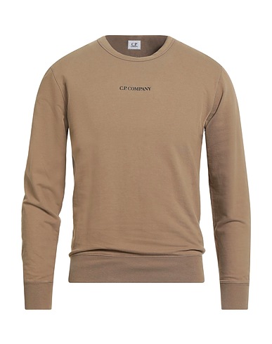 C.P. COMPANY T-shirt Khaki 100% Cotton