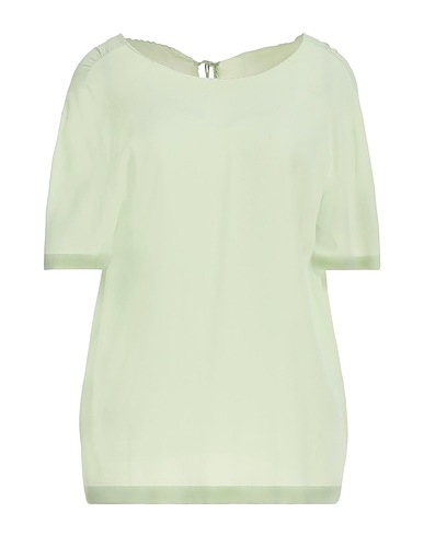 N°21 Top Sage green 69% Acetate, 31% Silk