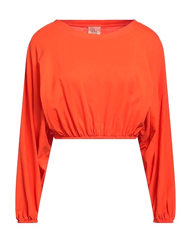 MÊME ROAD Camiseta básica Naranja 100% Algodón