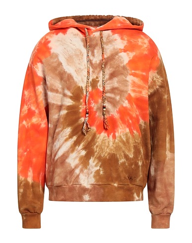 ALANUI Hoodie Orange 97% Baumwolle, 3% Elastan
